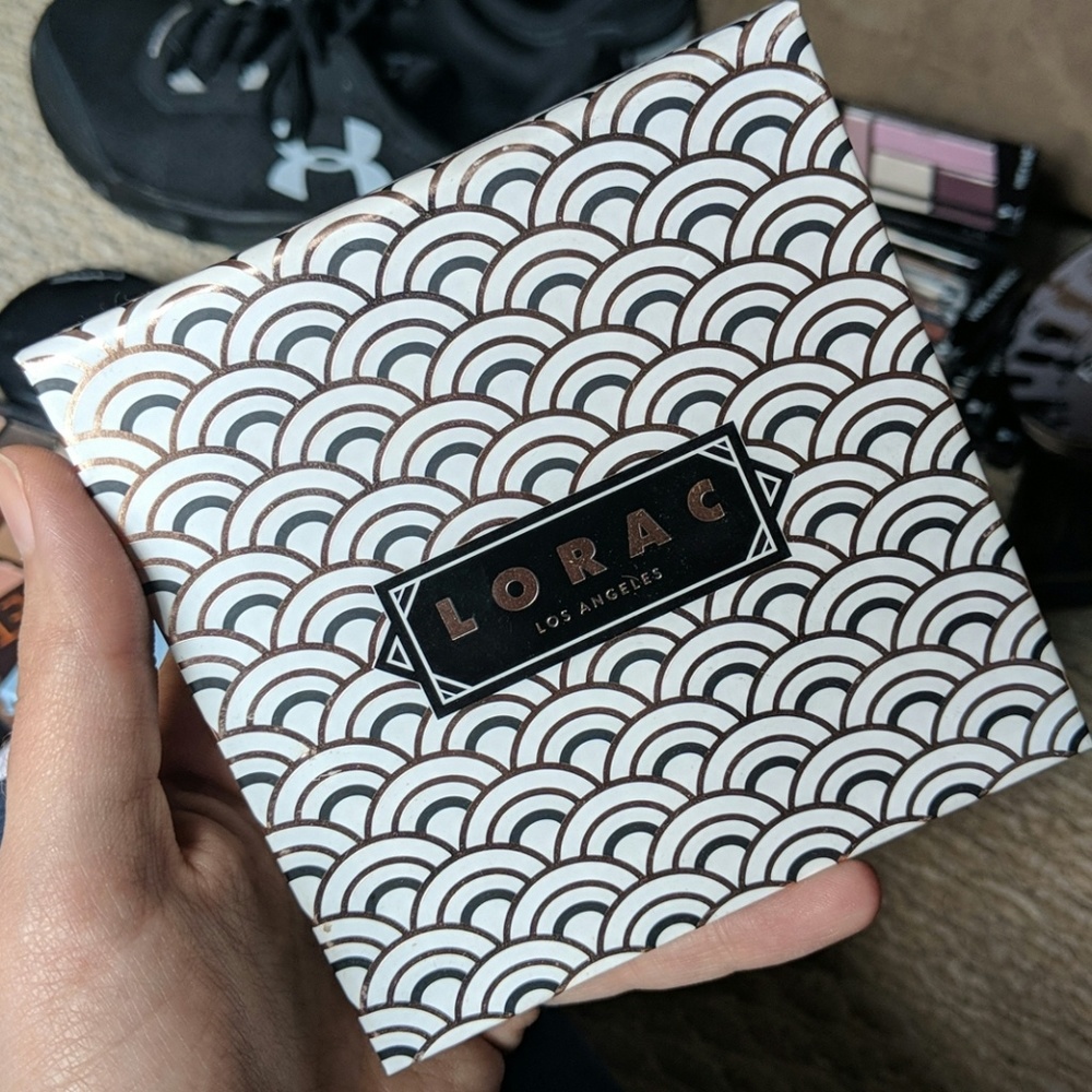 Lorac Cue the Confetti Highlight and Blush Palette